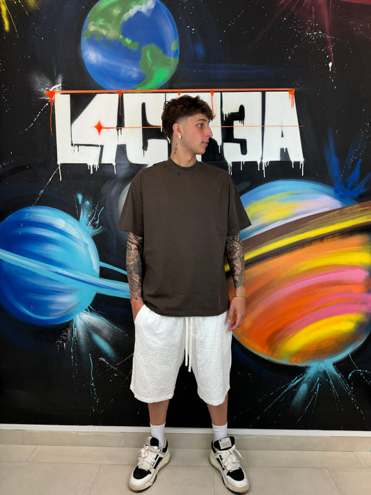 T-shirt oversize  "DRILLED"
